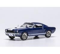 Ford Mustang Shelby GT 350 Bleu bandes blanches 1965 1/43 IXO