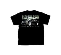 Ford Mustang T-Shirt Motif Ride The Pony - Noir - Moyen