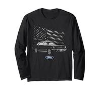 Ford Mustang USA Flag Manche Longue