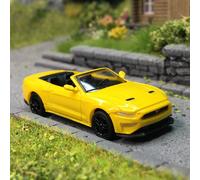 Ford Mustang VI, cabriolet, jaune, 2020 - PCX 870566 - HO 1/87