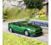 Ford, Mustang VI coupé Mach 1, vert métal, noir, 2020 - PCX 870570 - HO 1/87
