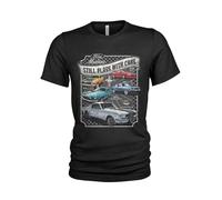 Ford Mustang Vintage Plays with Cars T-shirt pour homme, Noir , L