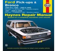 Ford Pick-up & Bronco 1980-1996. Repair Manual 1997 2WD&4WD F-250HD&F-350 (Hayne's Automotive Repair Manual) (Haynes Repair Manual) 1st edition by Editors of Haynes Manuals (2012) Paperback
