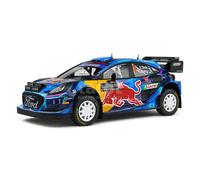Solido Modèle réduit de voiture Ford Puma RALLY1 Hybrid 1:18 Bleu n°8 Tanak 2023