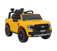 Ford Ranger Little Voiture 12 V pour enfants de 1 à 4 ans, 1 place, jaune, RC