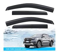 Ford Ranger Raptor 2023 Accessoires, Weathershield Design, ajustement de la double cabine, panneau de fenêtre