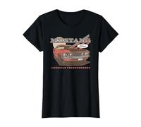 Ford - Red Mustang American Purbred T-Shirt, Femme, Noir, 3XL