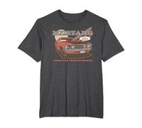 Ford - Red Mustang American Purbred T-Shirt, Homme Grandes Tailles, Chiné Foncé, 3X Tall