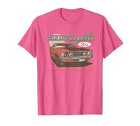 Ford - Red Mustang American Purbred T-Shirt, Homme, Rose Chiné, 3XL