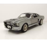 Ford Shelby MUSTANG Gt 500 Eleanor 1967 Gris Argenté Modèle 1:18 Greenlight