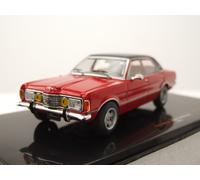 Ford Taunus GXL 1973 Rouge Noir Modèle Automobile 1:43 Ixo Models