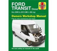 Ford Transit Diesel 06 13 Haynes Repair Manual by Haynes Publishing Inconnu (Auteur)