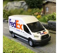 Ford transit, FedEx, 2014 - BUSCH 54510 - HO 1/87