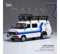 Ford Transit MKII Rallye Assistance Team modèles Ford 1:43 IXO