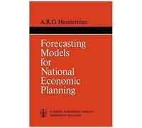 Forecasting Models For National Economic Planning