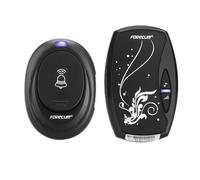 forecum etanche enfichable Sonnette carillon de porte sans fil -sonnette intelligent avec 36 melodies