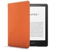 Forefront Cases Étui pour Amazon Kindle Paperwhite (16 Go) 7" (12e Gén - 2024) & Signature Edition (32 Go) & Kindle Colorsoft - Orange - Mince, Léger & Protection, Automatique Veille/Réveil Coque