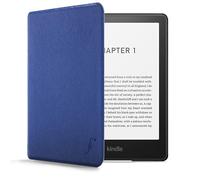 Forefront Cases Étui pour Amazon Kindle Paperwhite (16 Go) 7" (12e Gén - 2024) & Signature Edition (32 Go) & Kindle Colorsoft - Bleu Roi - Mince, Léger & Protection, Automatique Veille/Réveil Coque