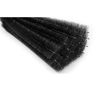 Forega - Brosse pour gouttière, 10-30m, 110-120cm, Ø15 cm, Protection contre les martres, 10-25 pièces. Un fil galvanisé/Inox (Protection de gouttières et panneaux solaires, Fil d'acier inoxydable