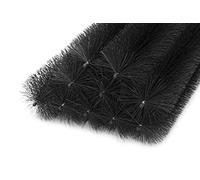 Forega Lot de 10 brosses pour gouttière 120cm Ø 12 cm | Protection des Feuilles | Protection Contre Les martres, gouttière | Installation Facile | Protection des Panneaux solaires