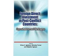 Foreign Direct Investment In Post Conflict Countries