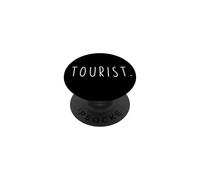 Foreign Tourist Managing English Tourism Florida Travel Gear PopSockets PopGrip Adhésif