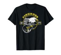 Foreigner 1977 Eagle with Guitar Vintage Band T-Shirt