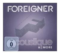 FOREIGNER "ACOUSTIQUE & MORE" 2 CD + DVD NEW
