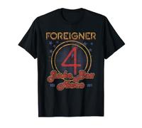 Foreigner Juke Box Hero Vintage 4 Stars Classic Rock Band T-Shirt