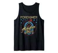 Foreigner Retro Jukebox Hero with Stars Vintage Band Débardeur