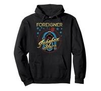 Foreigner Retro Jukebox Hero with Stars Vintage Band Sweat à Capuche