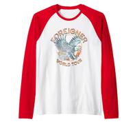 Foreigner World Tour Eagle Manche Raglan