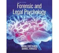 Forensic And Legal Psychology