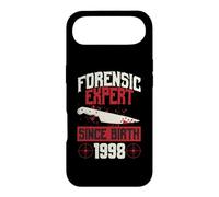 Forensic Expert Since Birth 1998 True Crime Thème Anniversaire Coque pour iPhone Air