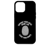 Forensic Science Investigator Fingerprint Coque pour iPhone 12 Pro Max