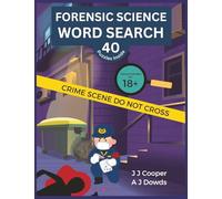 Forensic Science Word Search: For True Crime Lovers. Ages 18+