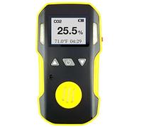 FORENSICS DETECTORS Détecteur de dioxyde de carbone professionnel étanche à la poussière et aux explosions Batterie rechargeable Li-Ion USB 1500 mAh réglable Son, lumière et vibrations 0-5 % de CO2