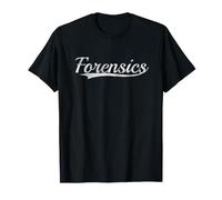 Forensics Vintage Varsity Collegiate Science Aesthetic T-Shirt