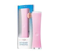 FOREO ESPADA 2 Luminothérapie LED - Appareil anti acné traitement efficace - Silicone de qualité médicale - Traitement cicatrices visage - Approuvé par la FDA - Pearl Pink