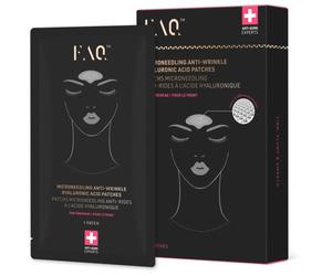 FOREO FAQ Microneedling Anti-Wrinkle patchs contre les rides du front à l'acide hyaluronique 3 pcs