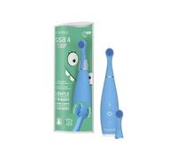 FOREO ISSA 4 Baby - Brosse a dent bebe sonique en silicone: poils double-face, smiley ludique, massage gencives - Brosse à dent électrique, 12 mois, batterie 240 jours, idéal voyage, Bubble Blue
