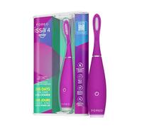 FOREO issa 4 Smile Brosse à dents électrique sonique - compacte et de voyage, tête hybride 4-en-1, efficace contre la plaque, longue autonomie (265 jours), remplacement de tête tous les 6 mois