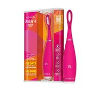 FOREO issa 4 Smile Brosse à dents électrique sonique - compacte et de voyage, tête hybride 4-en-1, efficace contre la plaque, longue autonomie (265 jours), remplacement de tête tous les 6 mois