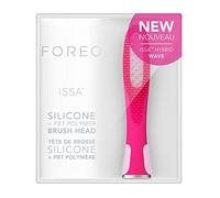 FOREO ISSA Tête De Brosse Hybride De Rechange - Fuchsia | Tête De Brosse Hybride, Silicone Et Polymère PBT De Qualité Médicale, Durée De Vie De 6 Mois, Remplaçable