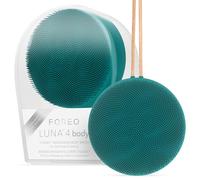 FOREO LUNA 4 Body Brosse Corps Silicone - Exfoliation Et Drainage,Evergreen | Brosse Corps, Brosse Exfoliante Corps, Brosse Peeling, Drainage Lymphatique, Peaux Mortes, Poils Incarnés, Étanche