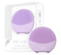 FOREO LUNA 4 Mini Brosse Nettoyante Visage Et Masseur, Lavande | Brosse Visage, Massage Visage, Brosse Silicone, Exfoliant Visage, Accessoires Voyage, Toutes Peaux, Éclat