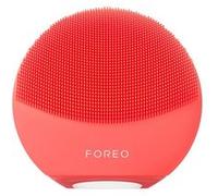 FOREO LUNA 4 mini Smart Double Brosse Nettoyante Visage pour tous les types de peau, Coral G