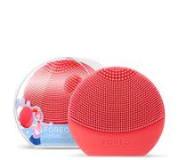 Foreo Luna Play Plus 2 Brosse de nettoyage faciale en 1 », Exfoliant Visage, Compact, Masseur Visage en Silicone, optimal en Vacances, Ultraigienic, pour tous les types de peaux, Peach Of Cake