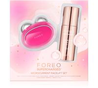 FOREO SUPERCHARGED Microcurrent Facelift Set coffret cadeau pour le renforcement et le lifting de la peau