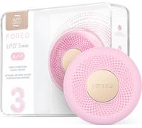 FOREO UFO 3 Mini 4-en-1 Masque facial complet LED Traitement Hydratation profonde Masque facial anti-âge Masque de beauté Masseur de visage Rose perle